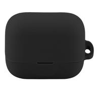 GIOPUEY Étuis Compatible avec EarFun Air Pro 4 Plus, Coque Silicone, Poids léger, Antichoc, Portable - Noir