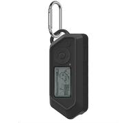 GIOPUEY Étuis Compatible avec Flipper Zero, Coque Silicone, Poids léger, Antichoc, Portable - Noir