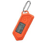 GIOPUEY Étuis Compatible avec Flipper Zero, Coque Silicone, Poids léger, Antichoc, Portable - Orange