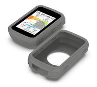 GIOPUEY Étuis Compatible avec Garmin Edge 850/550, Coque Silicone, Poids léger, Antichoc, Portable - Gris