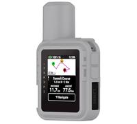 GIOPUEY Étuis Compatible avec Garmin inReach Mini 3, Coque Silicone, Poids léger, Antichoc, Portable - Gris