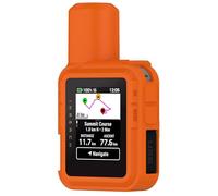 GIOPUEY Étuis Compatible avec Garmin inReach Mini 3, Coque Silicone, Poids léger, Antichoc, Portable - Orange