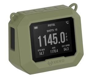 GIOPUEY Étuis Compatible avec Garmin Xero C1 Pro, Coque Silicone, Poids léger, Antichoc, Portable - Noir