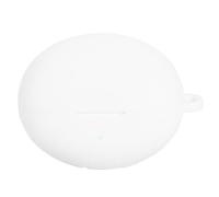 GIOPUEY Étuis Compatible avec Honor Choice Earbuds S8, Coque Silicone, Poids léger, Antichoc, Portable - Blanc