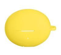 GIOPUEY Étuis Compatible avec Honor Choice Earbuds S8, Coque Silicone, Poids léger, Antichoc, Portable - Jaune