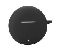 GIOPUEY Étuis Compatible avec Honor Choice Earbuds X7e, Coque Silicone, Poids léger, Antichoc, Portable - Noir