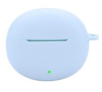 GIOPUEY Étuis Compatible avec Honor Earbuds X7, Coque Silicone, Poids léger, Antichoc, Portable - Blue