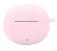 GIOPUEY Étuis Compatible avec Honor Earbuds X7, Coque Silicone, Poids léger, Antichoc, Portable - Rose