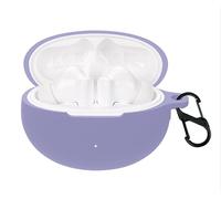 GIOPUEY Étuis Compatible avec Huawei FreeBuds 6i, Coque Silicone, Poids léger, Antichoc, Portable - Purple
