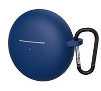 GIOPUEY Étuis Compatible avec Huawei Freebuds 7i, Coque Silicone, Poids léger, Antichoc, Portable - Bleu foncé