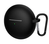 GIOPUEY Étuis Compatible avec Huawei Freebuds 7i, Coque Silicone, Poids léger, Antichoc, Portable - Noir