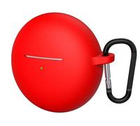 GIOPUEY Étuis Compatible avec Huawei Freebuds 7i, Coque Silicone, Poids léger, Antichoc, Portable - Rouge