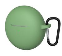 GIOPUEY Étuis Compatible avec Huawei Freebuds 7i, Coque Silicone, Poids léger, Antichoc, Portable - Vert