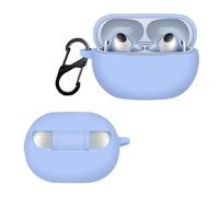 GIOPUEY Étuis Compatible avec Huawei Freebuds Pro 3/Pro 4, Coque Silicone, Poids léger, Antichoc, Portable - Blue
