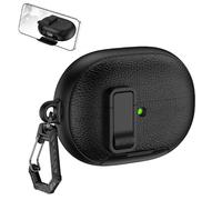 GIOPUEY Étuis Compatible avec Huawei Freebuds Pro 5, [Antichoc] Combinaison de matériaux PC Dur et TPU Souple [Anti Empreintes Digitales] - Black