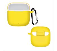 GIOPUEY Étuis Compatible avec Huawei FreeBuds SE 3/SE 2, Coque Silicone, Poids léger, Antichoc, Portable - Jaune