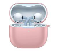 GIOPUEY Étuis Compatible avec Huawei FreeClip 2, Coque Silicone, Poids léger, Antichoc, Portable - Rose