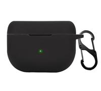 GIOPUEY Étuis Compatible avec Jabra Elite 10/10 Gen 2/ Elite 8 Active/8 Active Gen 2, Coque Silicone, Poids léger, Antichoc, Portable - Noir