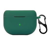 GIOPUEY Étuis Compatible avec Jabra Elite 10/10 Gen 2/ Elite 8 Active/8 Active Gen 2, Coque Silicone, Poids léger, Antichoc, Portable - Vert armée
