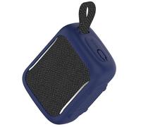 GIOPUEY Étuis Compatible avec JBL GO 5, Coque Silicone, Poids léger, Antichoc, Portable - Bleu foncé