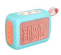 GIOPUEY Étuis Compatible avec JBL GO 5, Coque Silicone, Poids léger, Antichoc, Portable - Blue