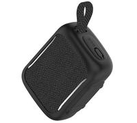 GIOPUEY Étuis Compatible avec JBL GO 5, Coque Silicone, Poids léger, Antichoc, Portable - Noir