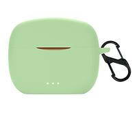 GIOPUEY Étuis Compatible avec JBL Tune 215TWS, Coque Silicone, Poids léger, Antichoc, Portable - Vert