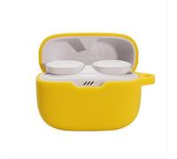 GIOPUEY Étuis Compatible avec JBL Tune 235NC, Coque Silicone, Poids léger, Antichoc, Portable - Jaune