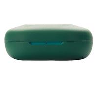 GIOPUEY Étuis Compatible avec JLAB GO Air Sport, Coque Silicone, Poids léger, Antichoc, Portable - Vert armée