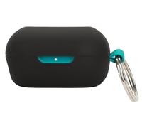 GIOPUEY Étuis Compatible avec JLab JBuds Mini, Coque Silicone, Poids léger, Antichoc, Portable - Noir
