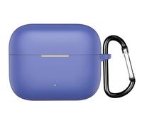 GIOPUEY Étuis Compatible avec Motorola Moto Buds Loop, Coque Silicone, Poids léger, Antichoc, Portable - Bleu foncé