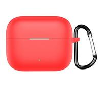 GIOPUEY Étuis Compatible avec Motorola Moto Buds Loop, Coque Silicone, Poids léger, Antichoc, Portable - Rouge