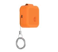 GIOPUEY Étuis Compatible avec Nothing Ear 3/(3) 2025, Coque Silicone, Poids léger, Antichoc, Portable - Orange