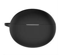 GIOPUEY Étuis Compatible avec Oneplus Buds Pro 3/Oppo Enco X3, Coque Silicone, Poids léger, Antichoc, Portable - Noir