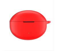 GIOPUEY Étuis Compatible avec OnePlus Nord Buds 3 Pro/Oppo Enco Air 4 Pro, Coque Silicone, Poids léger, Antichoc, Portable - Rouge