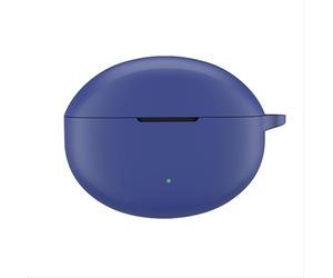 GIOPUEY Étuis Compatible avec OnePlus Nord Buds 3 Pro/Oppo Enco Air 4 Pro, Coque Silicone, Poids léger, Antichoc, Portable - Bleu foncé