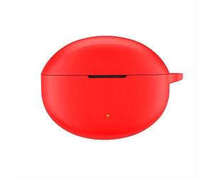 GIOPUEY Étuis Compatible avec OnePlus Nord Buds 3 Pro/Oppo Enco Air 4 Pro, Coque Silicone, Poids léger, Antichoc, Portable - Rouge