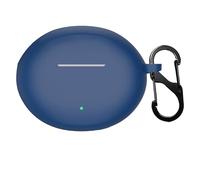 GIOPUEY Étuis Compatible avec OnePlus Nord Buds 4 Pro, Coque Silicone, Poids léger, Antichoc, Portable - Bleu foncé