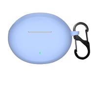 GIOPUEY Étuis Compatible avec OnePlus Nord Buds 4 Pro, Coque Silicone, Poids léger, Antichoc, Portable - Blue