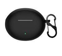 GIOPUEY Étuis Compatible avec OnePlus Nord Buds 4 Pro, Coque Silicone, Poids léger, Antichoc, Portable - Noir