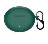 GIOPUEY Étuis Compatible avec OnePlus Nord Buds 4 Pro, Coque Silicone, Poids léger, Antichoc, Portable - Vert armée