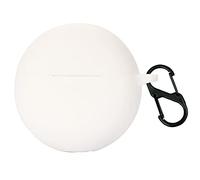 GIOPUEY Étuis Compatible avec Oppo Enco Buds 2, Coque Silicone, Poids léger, Antichoc, Portable - Blanc