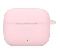 GIOPUEY Étuis Compatible avec Oppo Enco Buds3 Pro, Coque Silicone, Poids léger, Antichoc, Portable - Rose