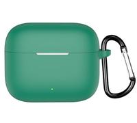 GIOPUEY Étuis Compatible avec Oppo Enco Buds3 Pro, Coque Silicone, Poids léger, Antichoc, Portable - Vert armée