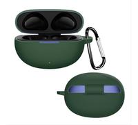 GIOPUEY Étuis Compatible avec Realme Buds Air 6 Pro, Coque Silicone, Poids léger, Antichoc, Portable - Vert armée