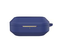 GIOPUEY Étuis Compatible avec Realme Buds Air 8, Coque Silicone, Poids léger, Antichoc, Portable - Bleu foncé