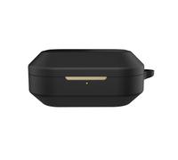 GIOPUEY Étuis Compatible avec Realme Buds Air 8, Coque Silicone, Poids léger, Antichoc, Portable - Noir