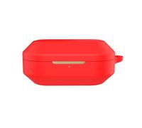 GIOPUEY Étuis Compatible avec Realme Buds Air 8, Coque Silicone, Poids léger, Antichoc, Portable - Rouge