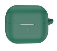 GIOPUEY Étuis Compatible avec Samsung Galaxy Buds 3 FE, Coque Silicone, Poids léger, Antichoc, Portable - Vert armée