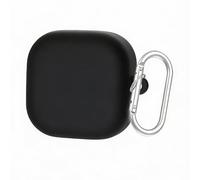 GIOPUEY Étuis Compatible avec Samsung Galaxy Buds 4/4 Pro, Coque Silicone, Poids léger, Antichoc, Portable - Noir